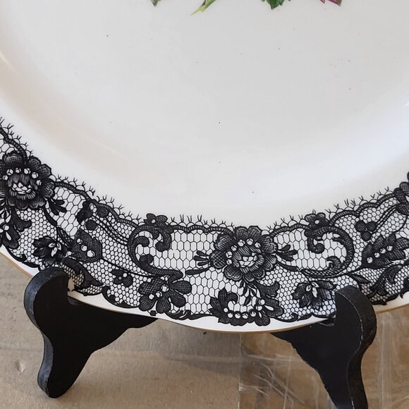 Royal Albert Senorita Pattern 10 1/4" Dinner Plate Rare Vintage 1950 GUC - Picture 4 of 9